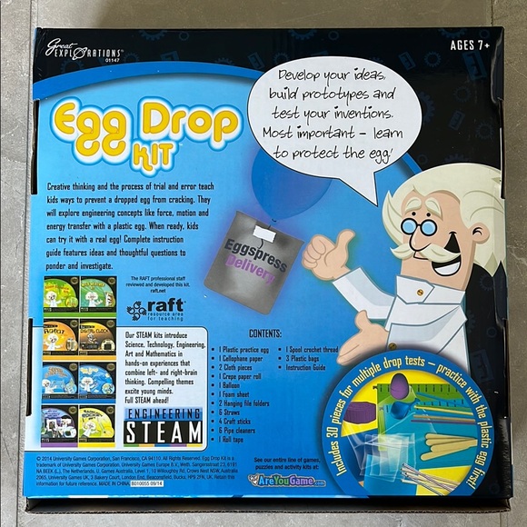 Egg Drop Kit Engineering STEAM - Picture 7 of 7